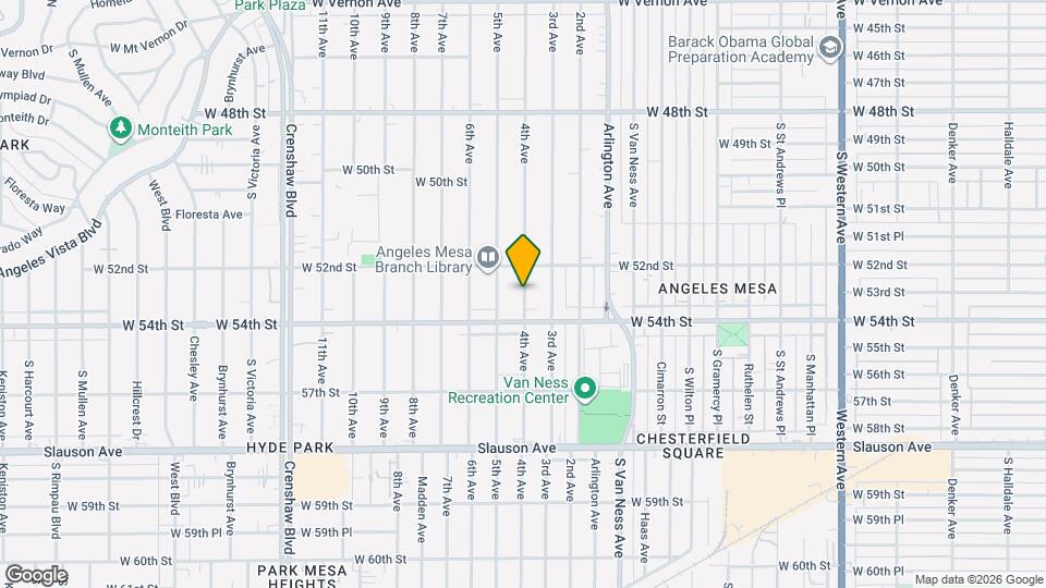 5333-5335 4th Ave Map and Location Details