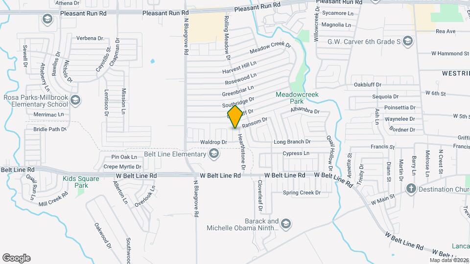 627 Hearthstone Dr Map and Location Details