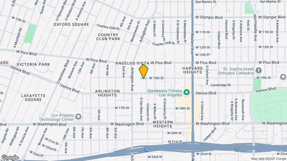 1509 S Van Ness Ave Map and Location Details