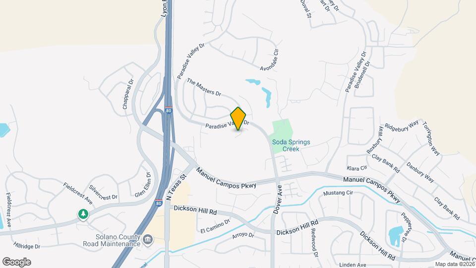 772 Montecito Ct Map and Location Details