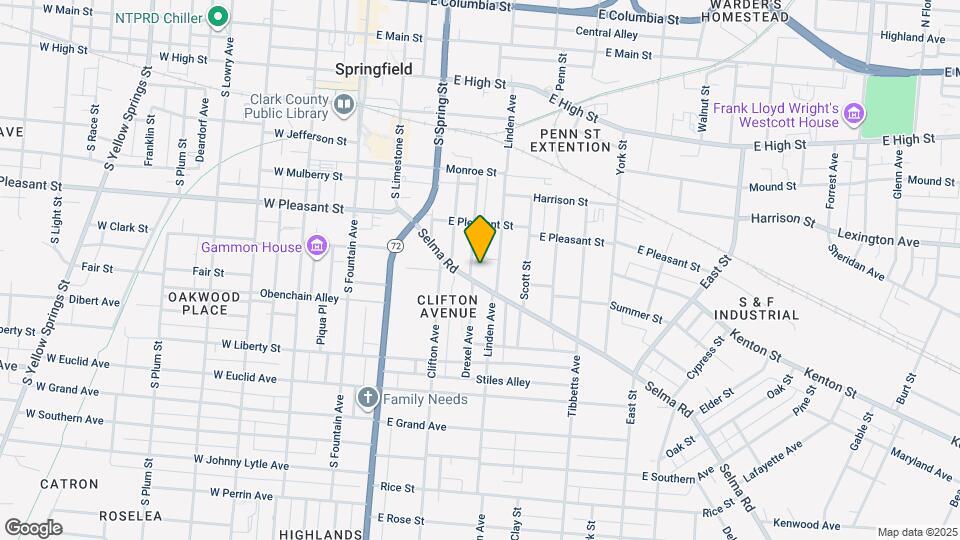 314 Selma Rd Map and Location Details