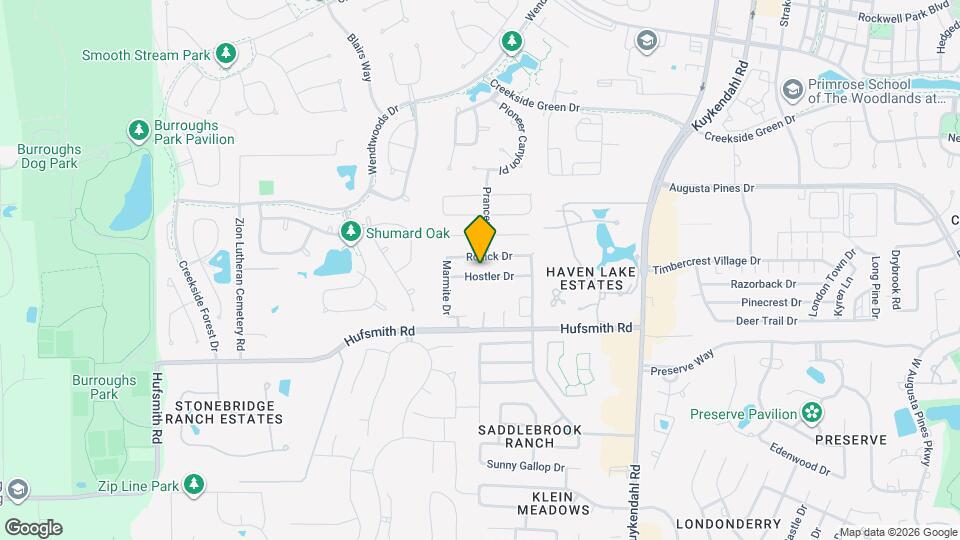 8906 Hostler Dr Map and Location Details