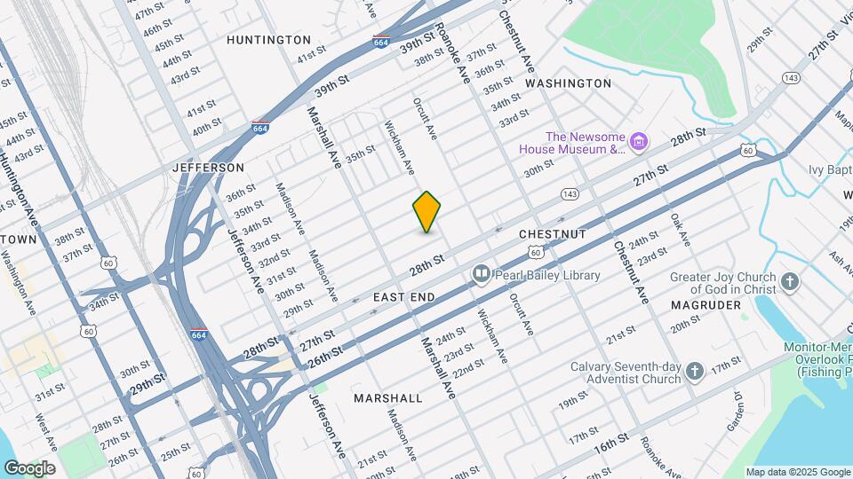 851 29th St Map and Location Details