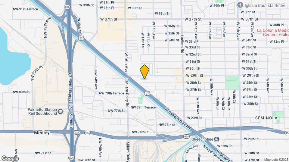 1475 W 28th St Mapa y Detalles de la Ubicación