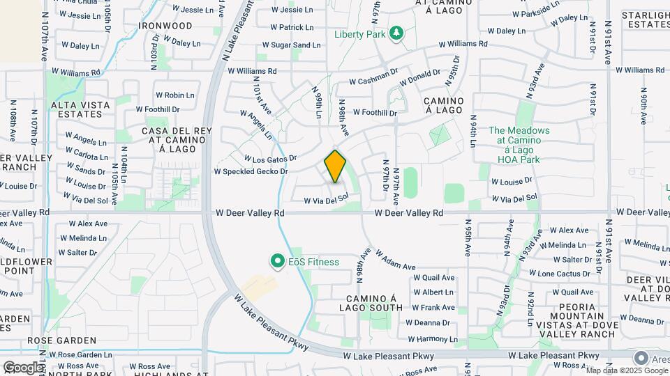 21957 N 98th Ln Map and Location Details