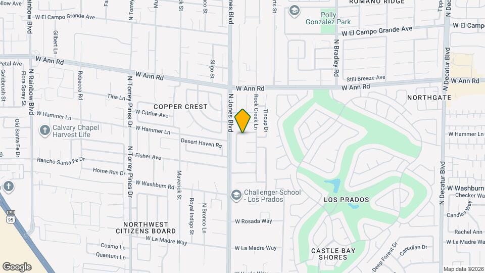 5909 April Ln Map and Location Details