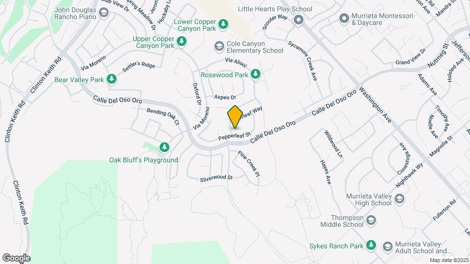 37946 Woodleaf St Map and Location Details
