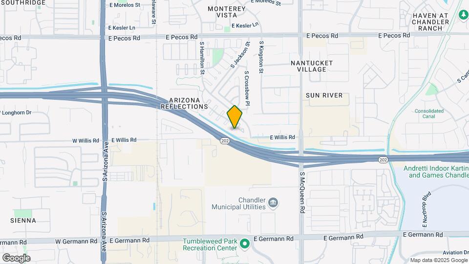 1429 S Crossbow Ct Map and Location Details
