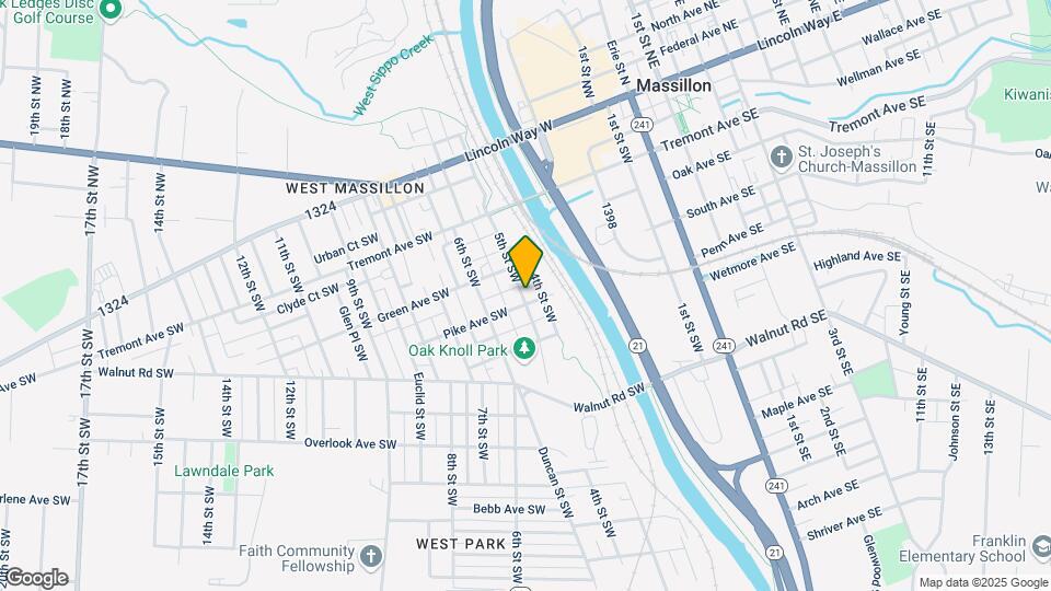 434 5th St SW Map and Location Details