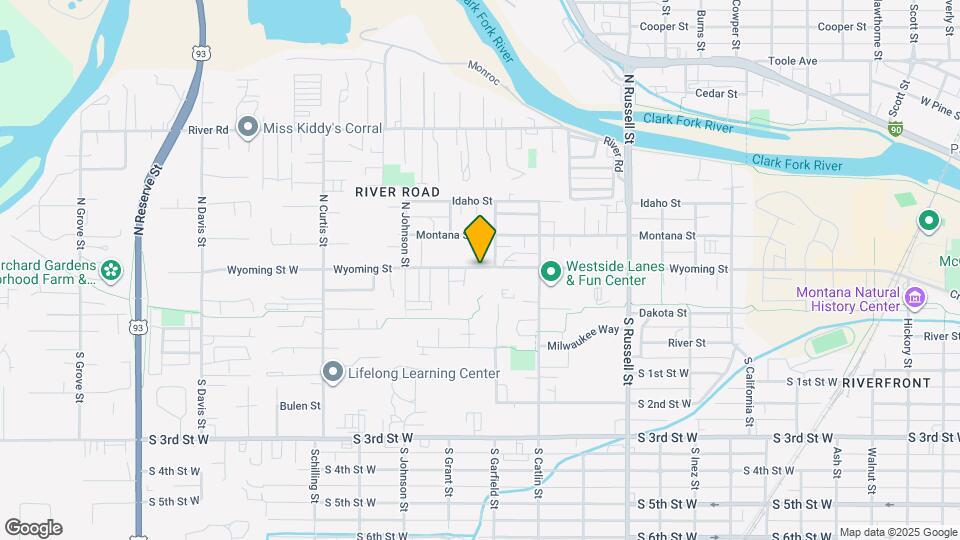 1821 Wyoming St Map and Location Details