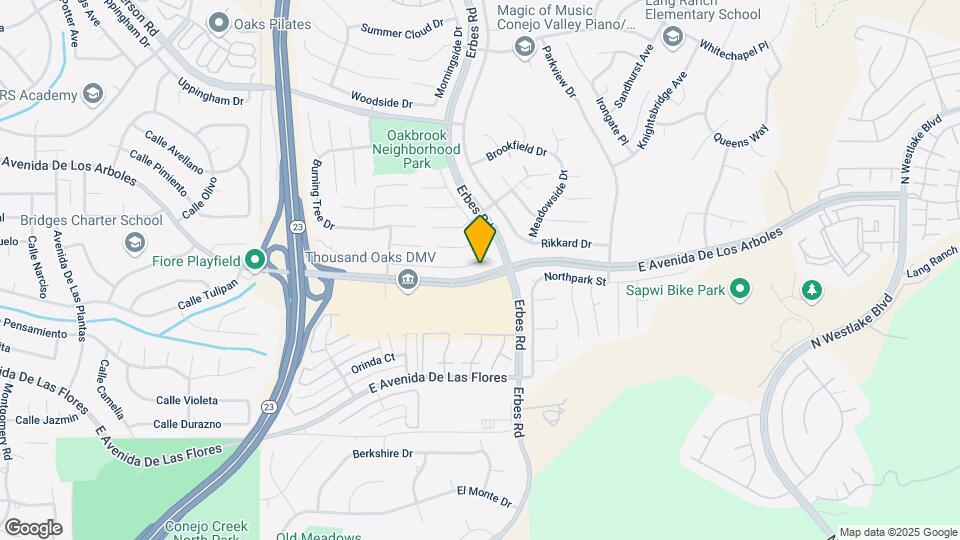 2040 Shady Brook Dr Map and Location Details