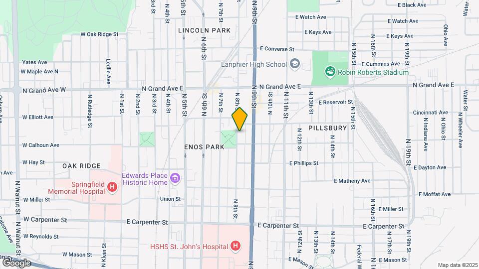 1010 N 8th St Map and Location Details