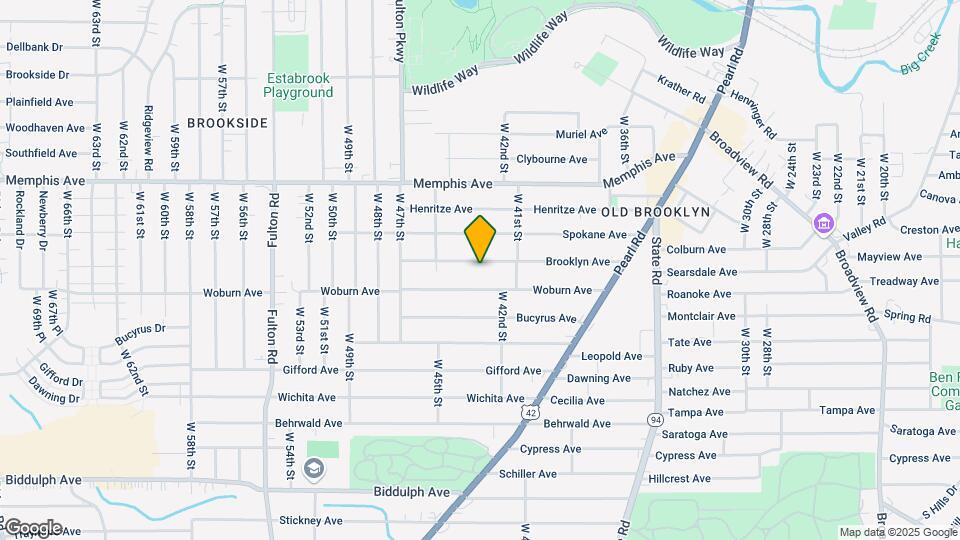 4219 Brooklyn Ave, Unit 1-DWN Map and Location Details