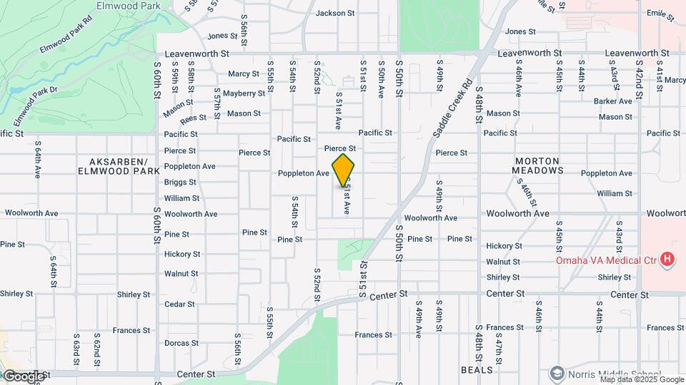 1324 S 51st Ave Map and Location Details