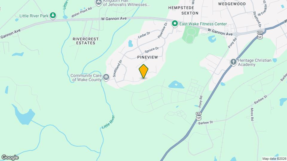 1441 Smokey Mountain Dr Map and Location Details