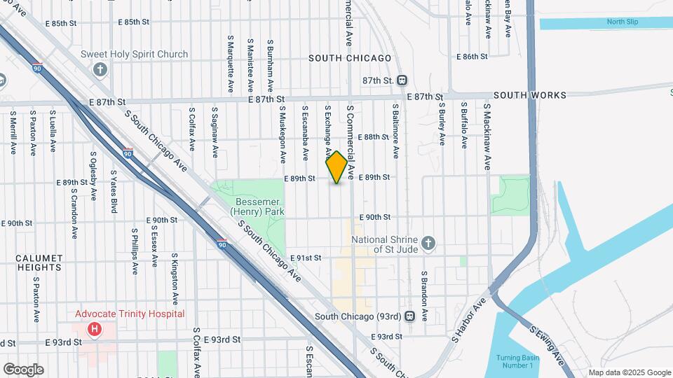 8915 S Exchange Ave, Unit 3 Map and Location Details