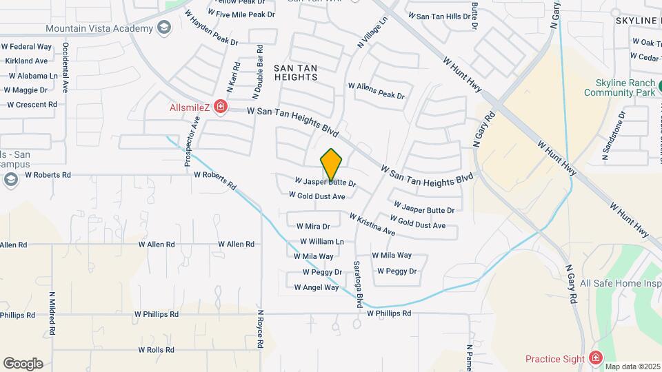 2711 W Jasper Butte Dr Map and Location Details