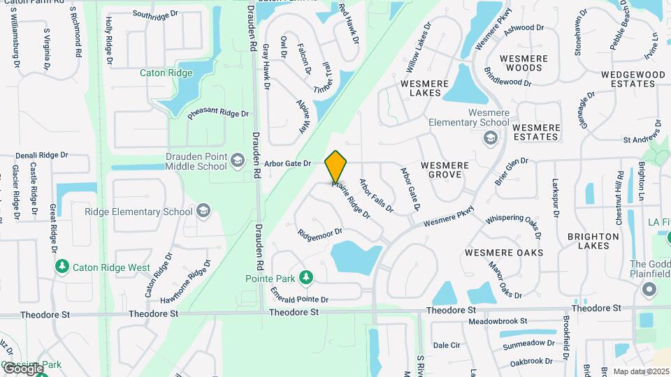 1913 Prairie Ridge Dr Map and Location Details