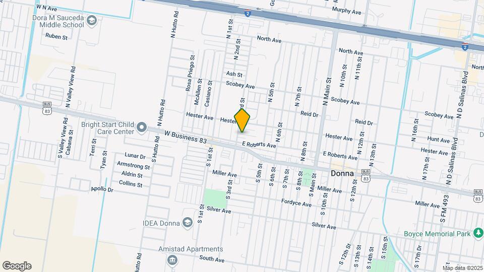 306 E Roberts Ave Map and Location Details
