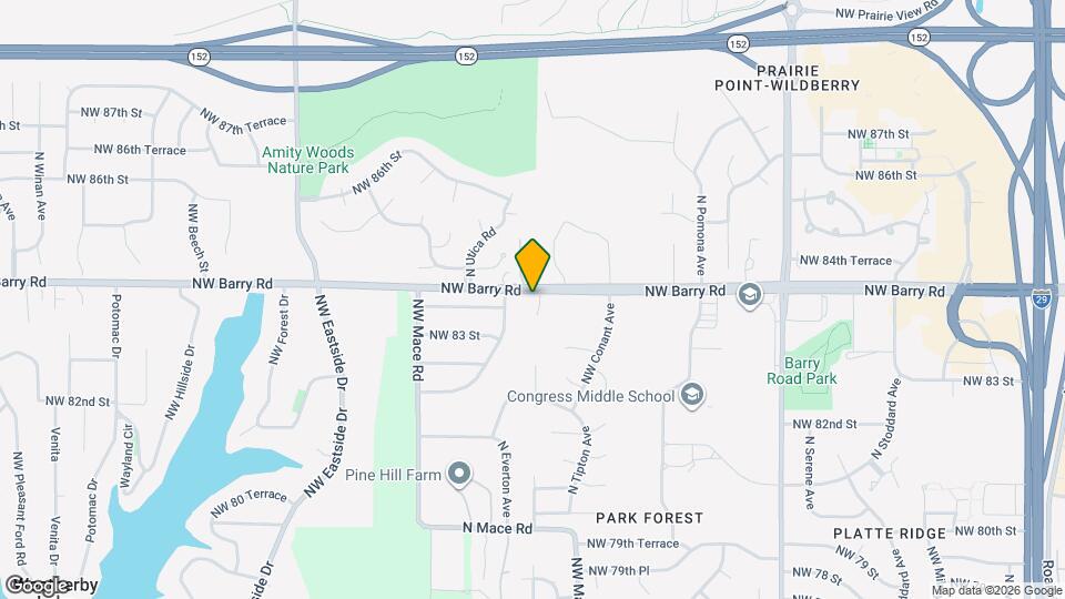 8328 N Nodaway Ave Map and Location Details