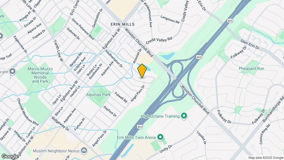 4789 Colombo Crescent Map and Location Details