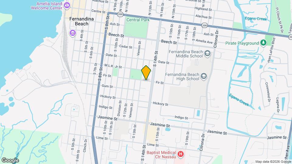 1324 Fir St Map and Location Details