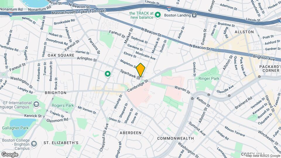 1 Sparhawk St, Unit 2 Map and Location Details