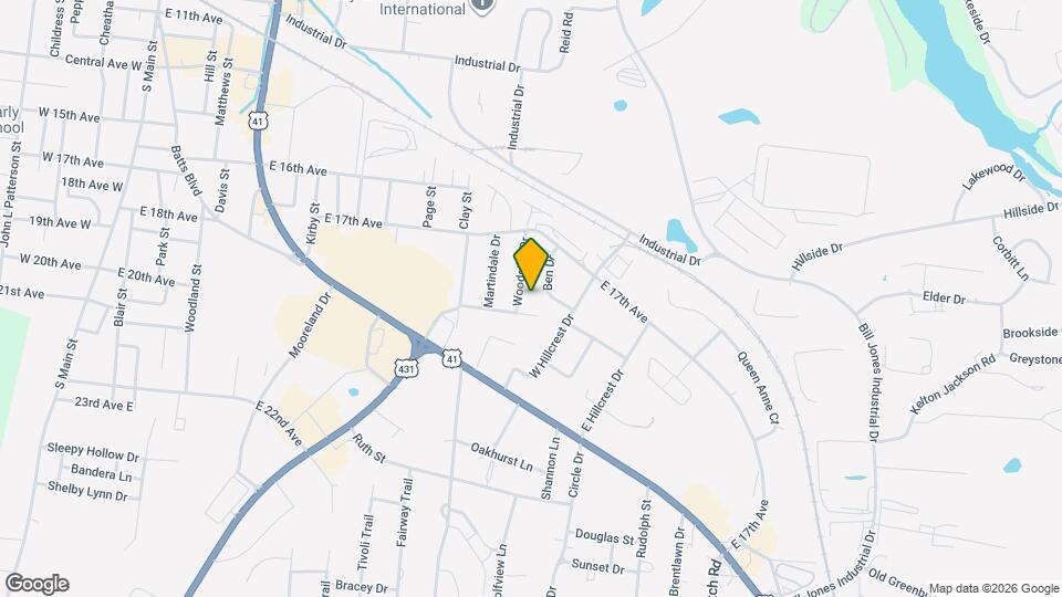 456 W Foxrun Map and Location Details