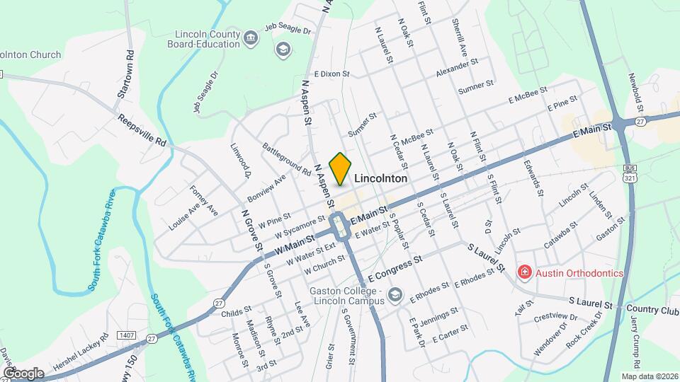 113 E Pine St Map and Location Details