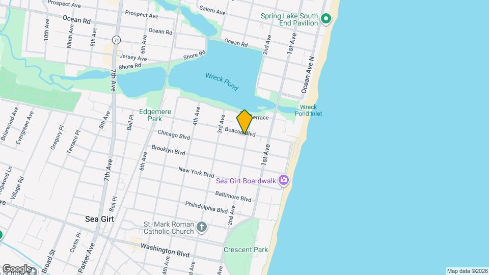 200 Beacon Blvd Map and Location Details