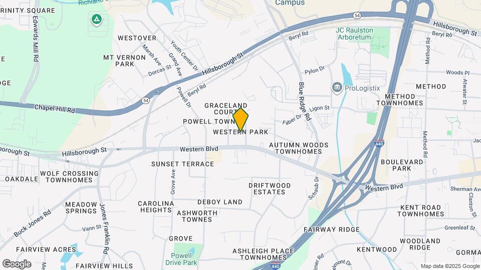 105 Pineland Cir-Unit -1 Map and Location Details