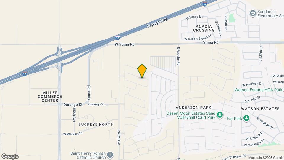 24531 W Cocopah St Map and Location Details