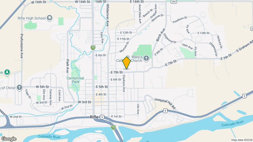 508 E 7th St Map and Location Details