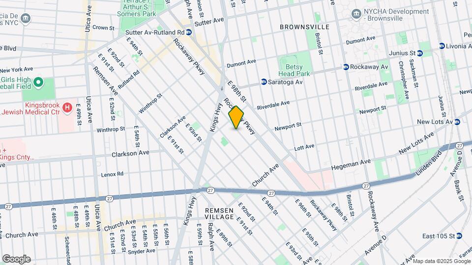 370 E 96th St Map and Location Details