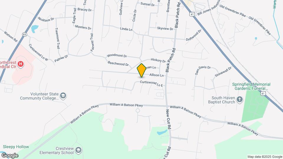 3505 Curtiswood Ln E Mapa y Detalles de la Ubicación