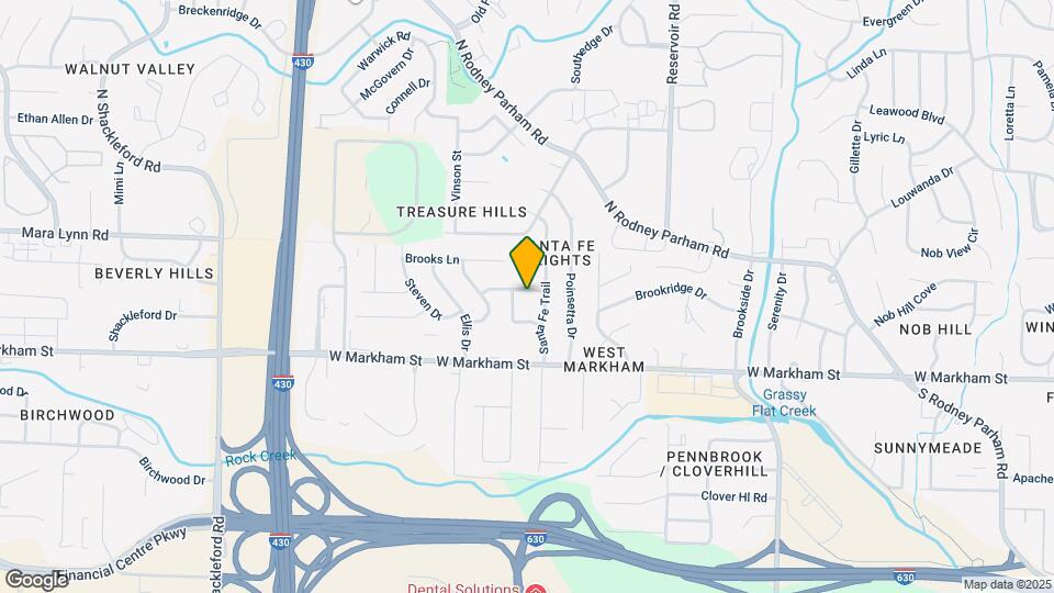 9607 Temple Dr Map and Location Details