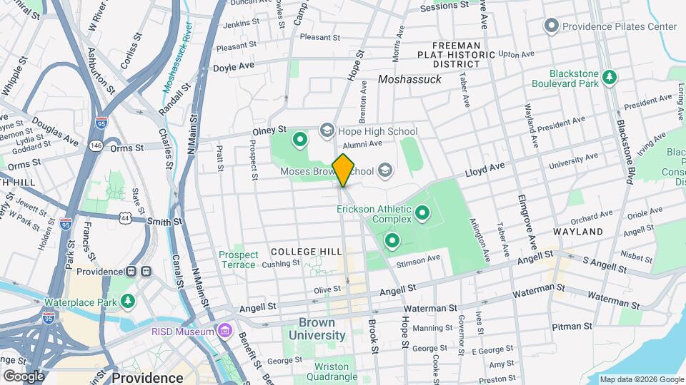 298 Hope St, Unit 2 Mapa y Detalles de la Ubicación