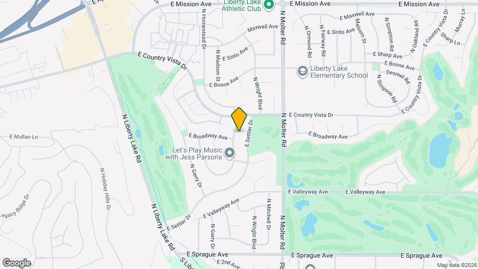 806 N Knudson St Map and Location Details