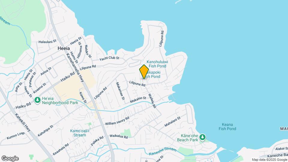 45-185 Lilipuna Rd, Unit B- Front Map and Location Details