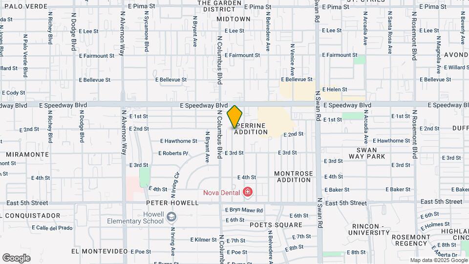 4350-4356 E 2nd St Mapa y Detalles de la Ubicación