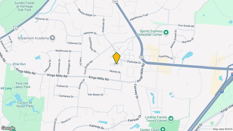 447 Lockhaven Ct Mapa y Detalles de la Ubicación