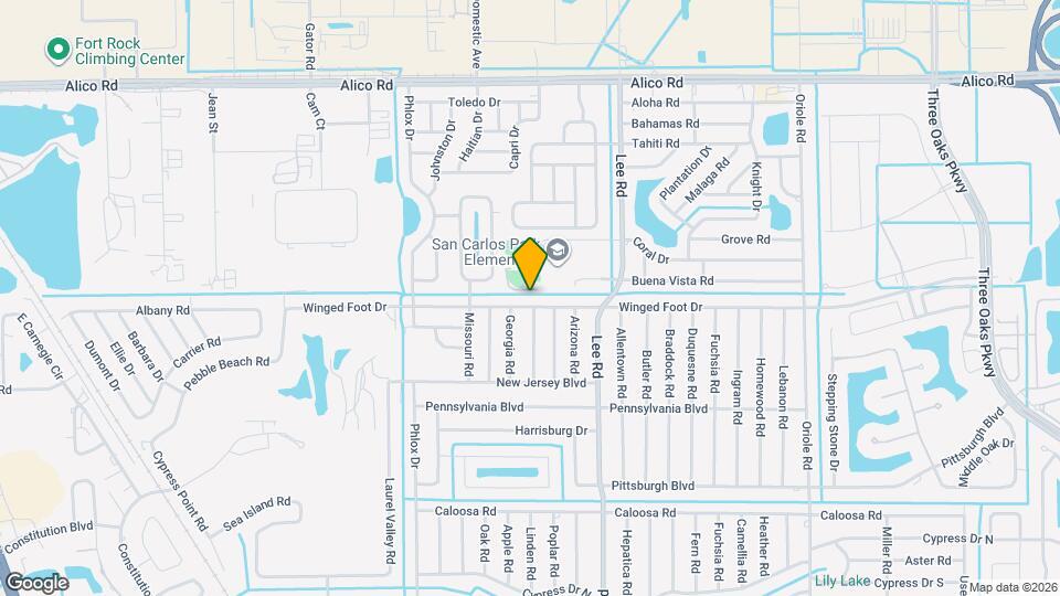 8161 Winged Foot Dr Map and Location Details