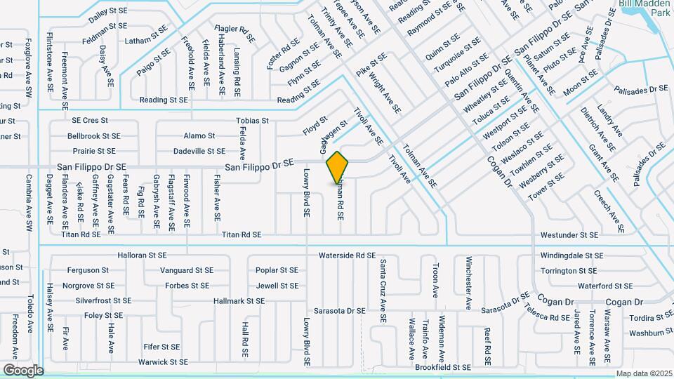 2938 Tishman Rd SE Map and Location Details