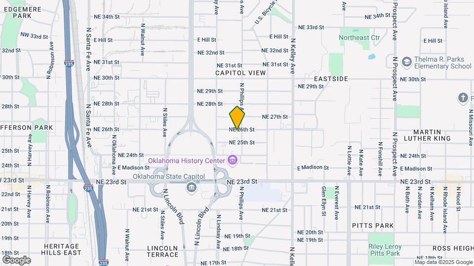 736 NE 26th St Map and Location Details
