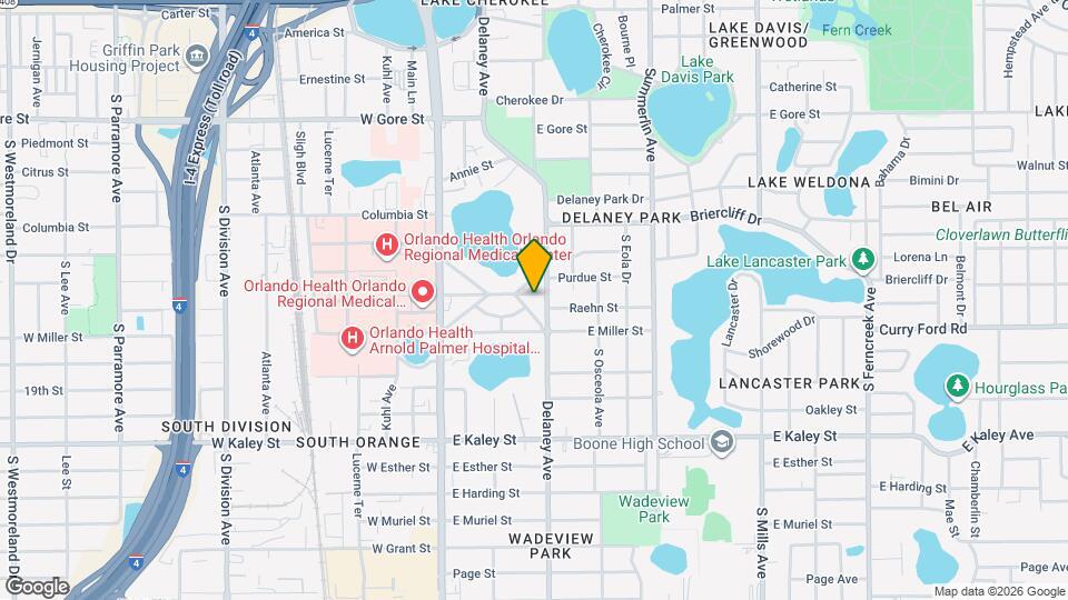 316 Fernwood St Map and Location Details