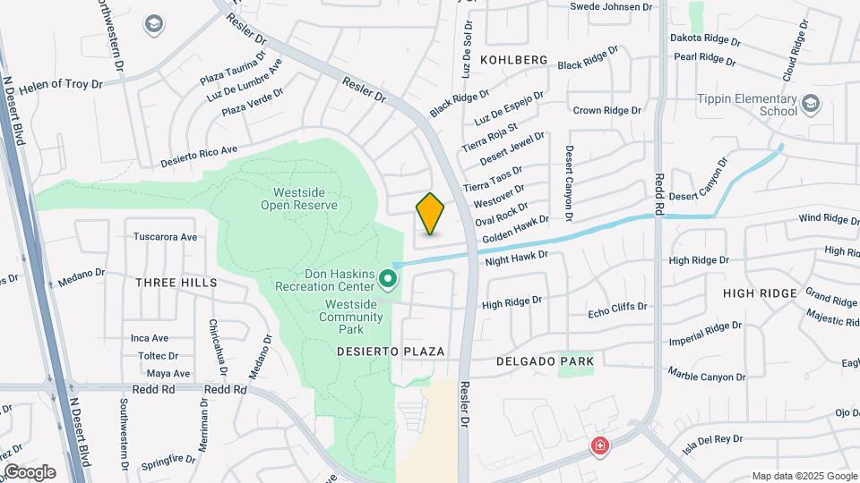 7333 Golden Hawk Dr Map and Location Details