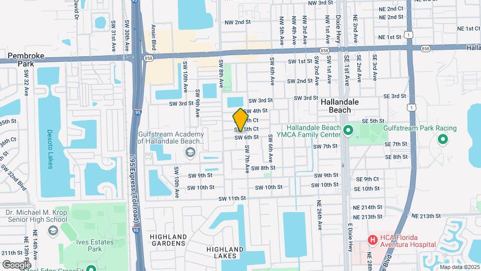 708 SW 6th St Map and Location Details