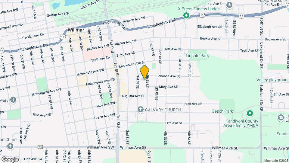 714 4th St SE Map and Location Details
