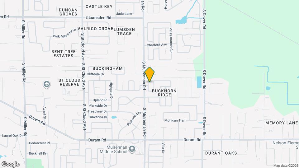 4301 Brandon Ridge Dr Map and Location Details