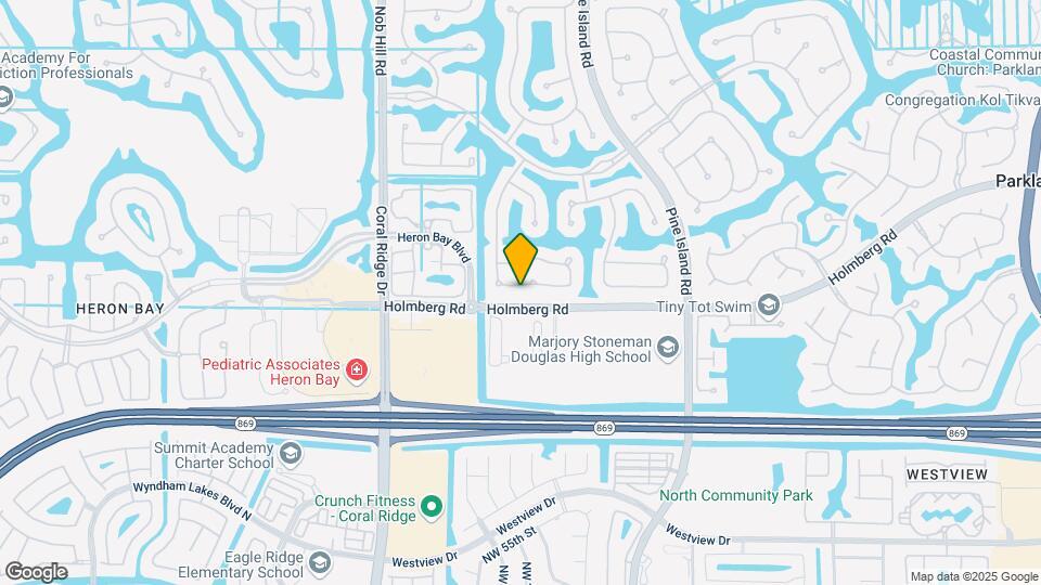 11004 NW 61st Ct Map and Location Details